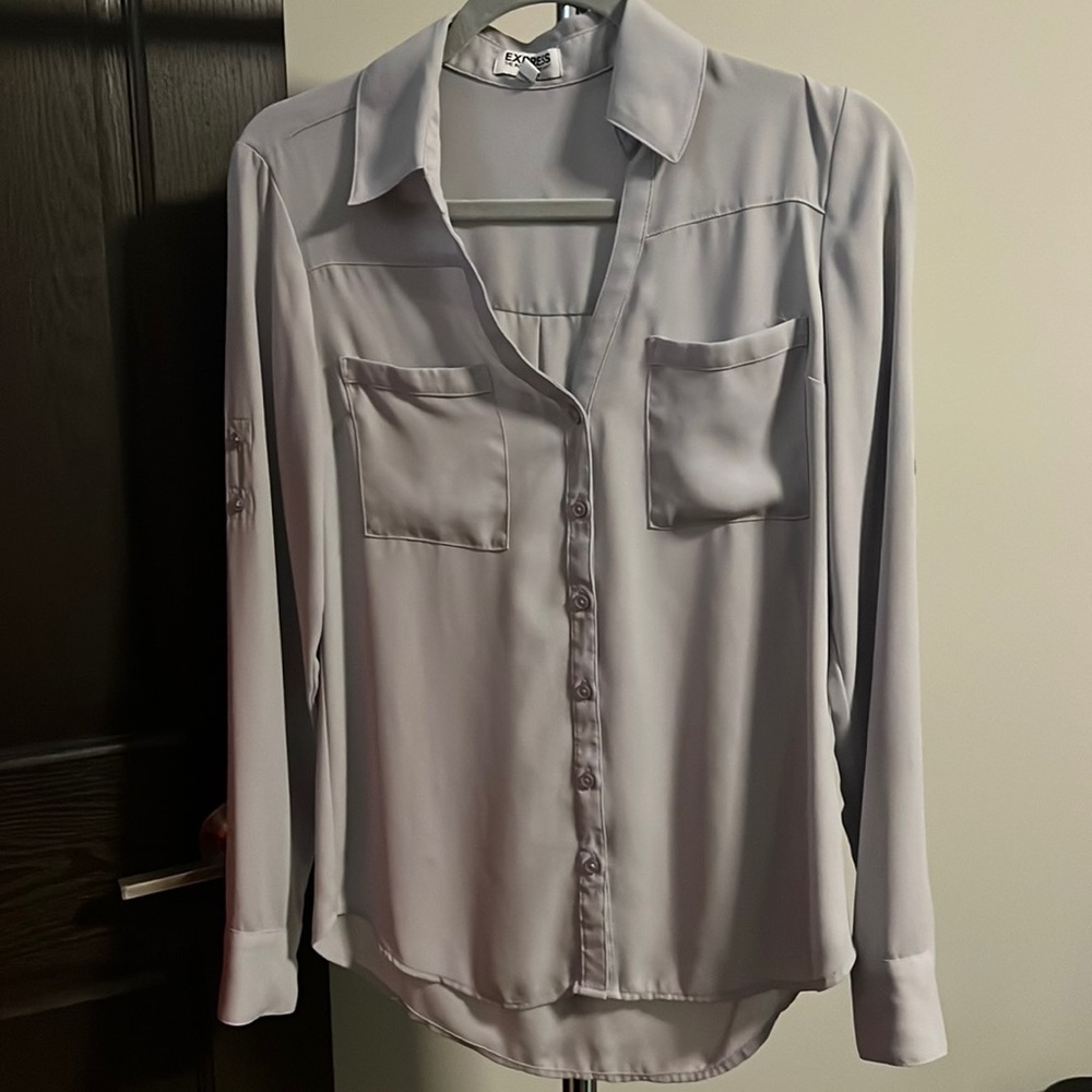 Express button down dress shirt, size small